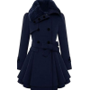 Navy - Jacket - coats - 