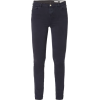 Navy blue jeans with zip - Джинсы - 