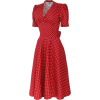 Nazare red spot dress - Vestidos - £110.00  ~ 124.31€