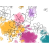 color flowers - イラスト - 