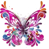butterfly wings - Illustrazioni - 