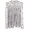 Needle & Thread Lace Illusion Blouse - Camisa - longa - 