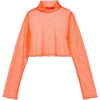 **Neon Orange Top by Jaded London - Camicie (lunghe) - 