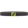 Neon and Black Fendi Belt - Cinture - 