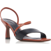 Neous Ecu Two-Tone Leather Sandals - Sandals - 