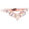 Nesting Ring Unique Diamond Side Wedding - Anillos - 