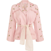 Nevenka Floral Embroidered Jacket - Jaquetas e casacos - 