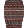 New Look Red Aztec Jacquard - Юбки - 