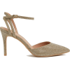 New Look Gold Glitter stIletto shoes - Scarpe classiche - 
