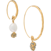 New Season  GIVENCHY Asymmetrical earrin - Kolczyki - 