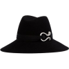 New Season  MAISON MICHEL black crystal - Hat - 