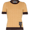 New Season  PRADA Top with short sleeves - Пуловер - 