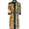 New Season  VERSACE printed belted silk - sukienki - 