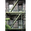 New York green fire escape - Buildings - 