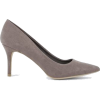 Newlook Grey Suedette Pointed Court Shoe - Klasične cipele - £17.99  ~ 150,37kn