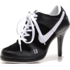 Nike Dunk SB Low Heels Black/W - Classic shoes & Pumps - 