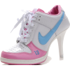 Nike Dunk SB Low Heels White/P - Klasične cipele - 