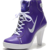 Nike Dunk SB Mid Heels Purple/ - Tenisówki - 