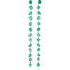 Nina Runsdorf Emerald Long earrings - Aretes - $20.00  ~ 17.18€
