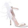 NinaShoes DOLLYE IVORY-LUSTER SATIN - Klasični čevlji - 