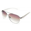 Nine West Womens Metal Aviator Style Sunglasses One Size Silver tone - Eyewear - $19.00  ~ ¥2,138