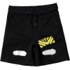 OFF WHITE HEAVY MIRROR SHORTS (BLACK) - Hlače - kratke - $71.00  ~ 60.98€