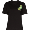 OFF-WHITE Plum Logo Cotton T-Shirt - Koszulki - krótkie - $380.00  ~ 326.38€