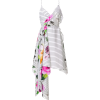 OFF-WHITE floral sleeveless dress - Obleke - 