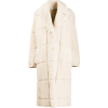 OFF-WHITE grid motif coat - Jakne in plašči - 