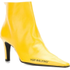 OFF-WHITE pointed toe boots - Stivali - 