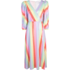 OLIVIA RUBIN pastel stripe dress - Vestidos - 