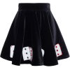 OLYMPIA LE-TAN Playing Cards skirt - Suknje - 