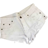ONE TEASPOON white denim shorts - Spodnie - krótkie - 
