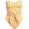 ONIA Women's X WeWoreWhat Capri Striped - Swimsuit - 