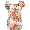 ONLY Vivi flower blouse - T-shirts - 131,00kn  ~ $20.62