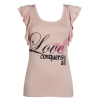 ONLY love ss frill top - T-shirts - 119,00kn  ~ £14.24