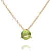 ORIGIN ROUND PERIDOT NECKLACE - Necklaces - $1,328.00 