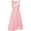 OSCAR DE LA RENTA Assymetric Wool dress - Dresses - 