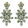 OSCAR DE LA RENTA Crystal-embellished cl - Ohrringe - 