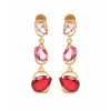 OSCAR DE LA RENTA Crystal-embellished dr - Earrings - £373.00  ~ $490.78