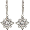 OSCAR DE LA RENTA Crystal-embellished ea - Earrings - 