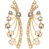 OSCAR DE LA RENTA Crystal-embellished ea - Aretes - 