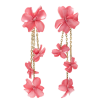 OSCAR DE LA RENTA Floral earrings - Aretes - 