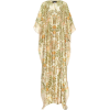 OSCAR DE LA RENTA Printed silk kaftan - Dresses - 