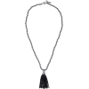 OSCAR DE LA RENTA Tasseled silver-tone, - Necklaces - 