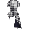 OSCAR DE LA RENTA Wool-blend top - Рубашки - короткие - 