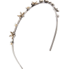 OSCAR DE LA RENTA grey cristal headband - Other jewelry - 