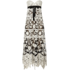 OSCAR DE LA RENTA lace strapless dress - ワンピース・ドレス - 