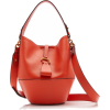 OSCAR DE LA RENTA red bucket bag - ハンドバッグ - 