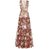 OSCAR DE LA RENTA red floral printed - Dresses - 